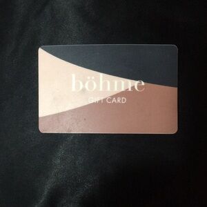 Bohme Gift card